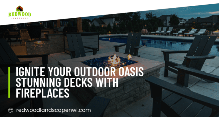Ignite Your Outdoor Oasis_ Stunning Decks with Fireplaces